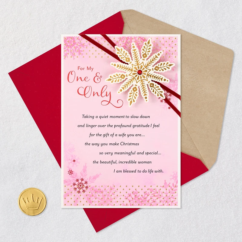 I'm Blessed to Do Life With You Religious Christmas Card for Wife for only USD 6.99 | Hallmark