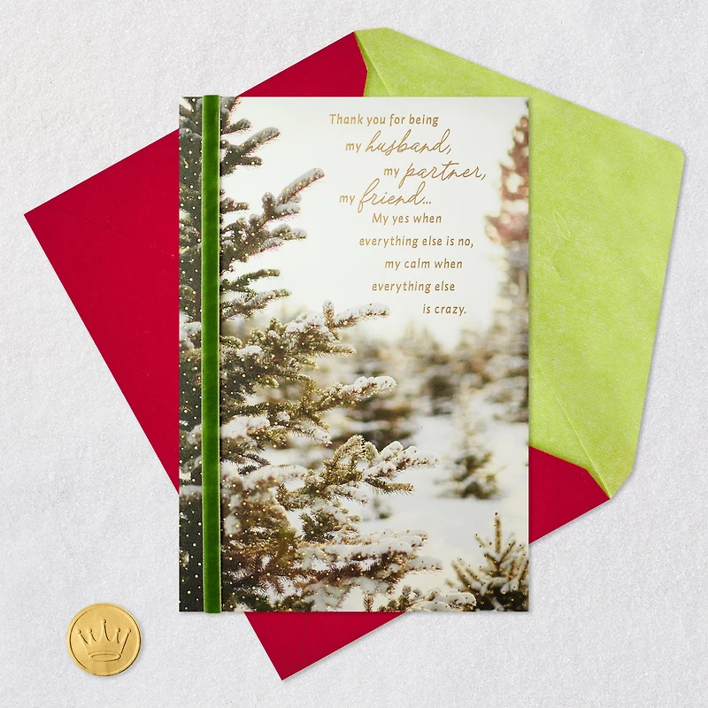 My Partner, My Friend Christmas Card for Husband for only USD 5.99 | Hallmark
