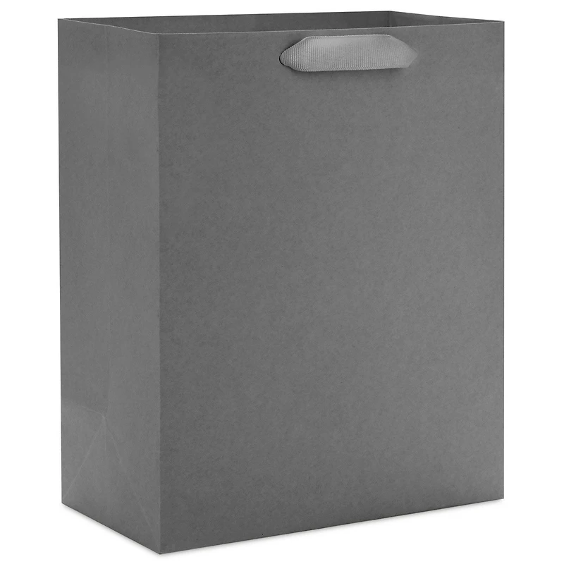 9.6" Solid Gray Medium Gift Bag for only USD 3.49 | Hallmark