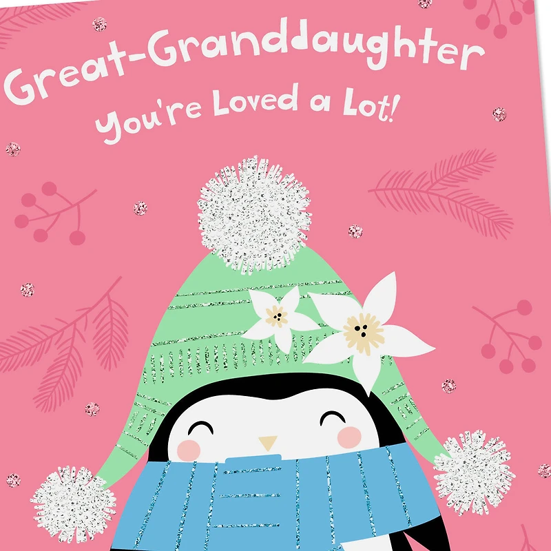 Oh, So Cute and Loved Christmas Card for Great-Granddaughter for only USD 2.00 | Hallmark