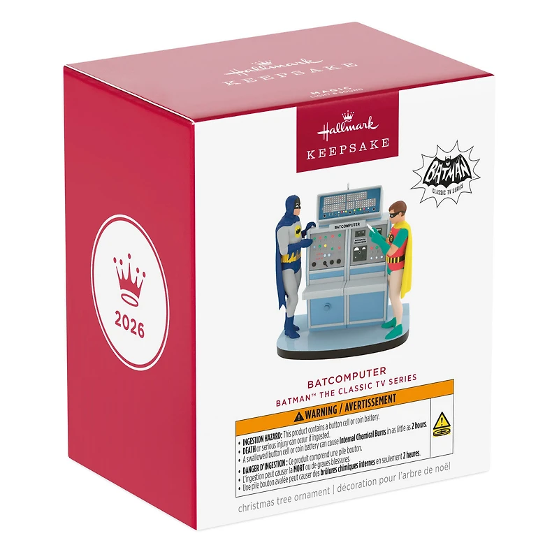 Batman™ The Classic TV Series Batcomputer Ornament With Light and Sound for only USD 60.99 | Hallmark