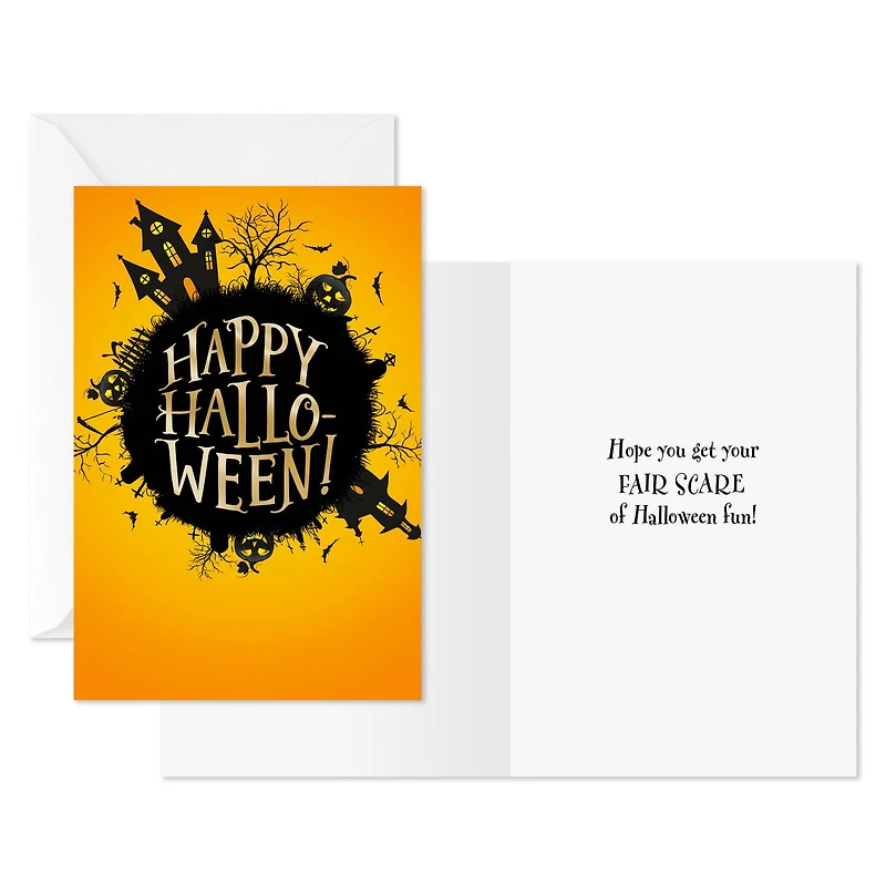 Spooky House on Hill Halloween Cards, Pack of 6 for only USD 6.99 | Hallmark