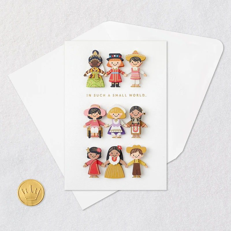 Disney It’s a Small World Thinking of You Card for only USD 8.59 | Hallmark