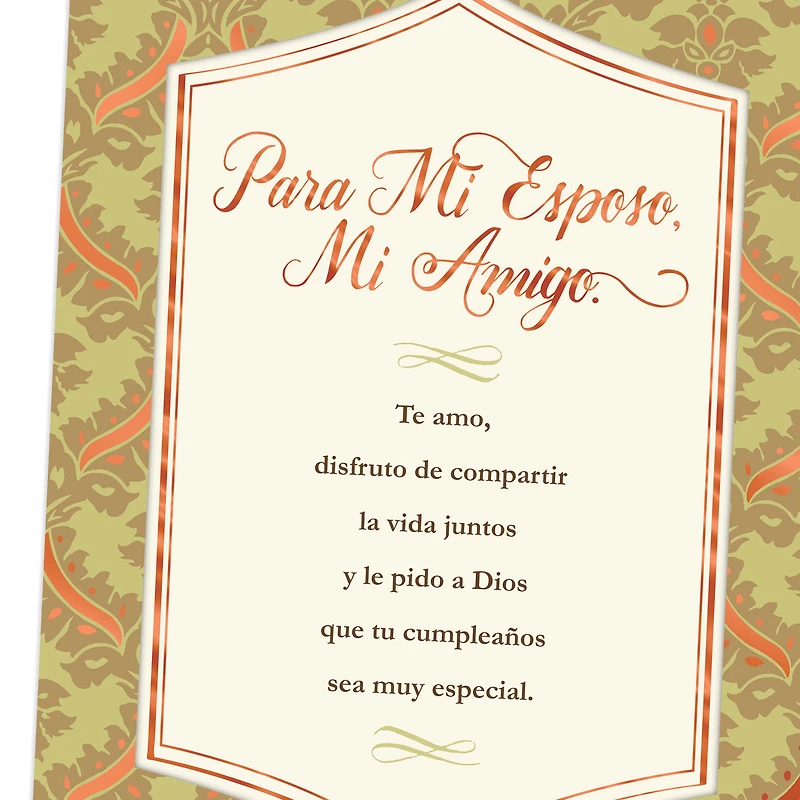 Husband and Friend Spanish-Language Religious Birthday Card for only USD 3.99 | Hallmark