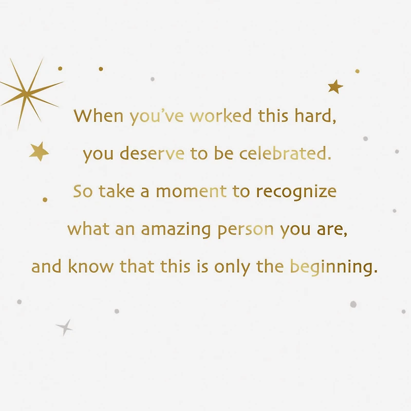 Only the Beginning Gift Card Greeting High School Graduation Card for only USD 4.99 | Hallmark