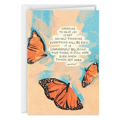 Morgan Harper Nichols Here's to Joy and Hope Encouragement Card for only USD 4.99 | Hallmark