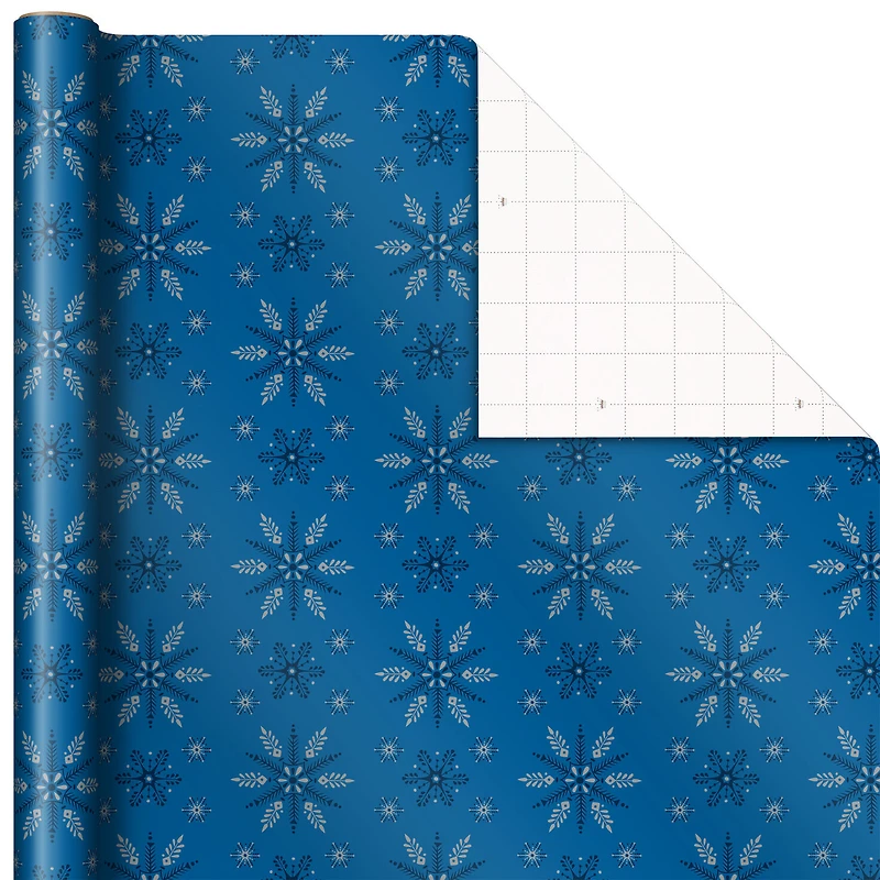 Blue and Silver Gift Wrap Kit With Holiday Wrapping Paper, Bows, Ribbons and Tags for only USD 29.99 | Hallmark