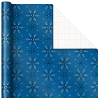 Blue and Silver Gift Wrap Kit With Holiday Wrapping Paper, Bows, Ribbons and Tags for only USD 29.99 | Hallmark