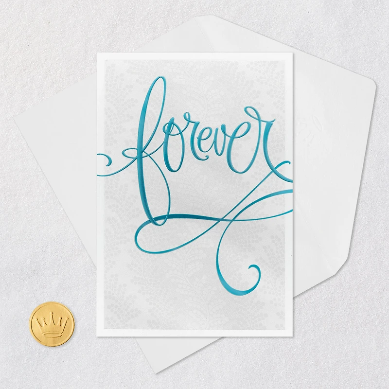 Neverending Love Story Wedding Card for only USD 5.59 | Hallmark