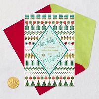 Merry Wishes Christmas Birthday Card for only USD 4.99 | Hallmark