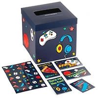Games and Sports Kids Classroom Valentines Set With Cards, Stickers and Mailbox for only USD 9.99 | Hallmark