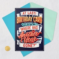Any Other Questions Funny Pop-Up Birthday Card With Sound for only USD 8.99 | Hallmark