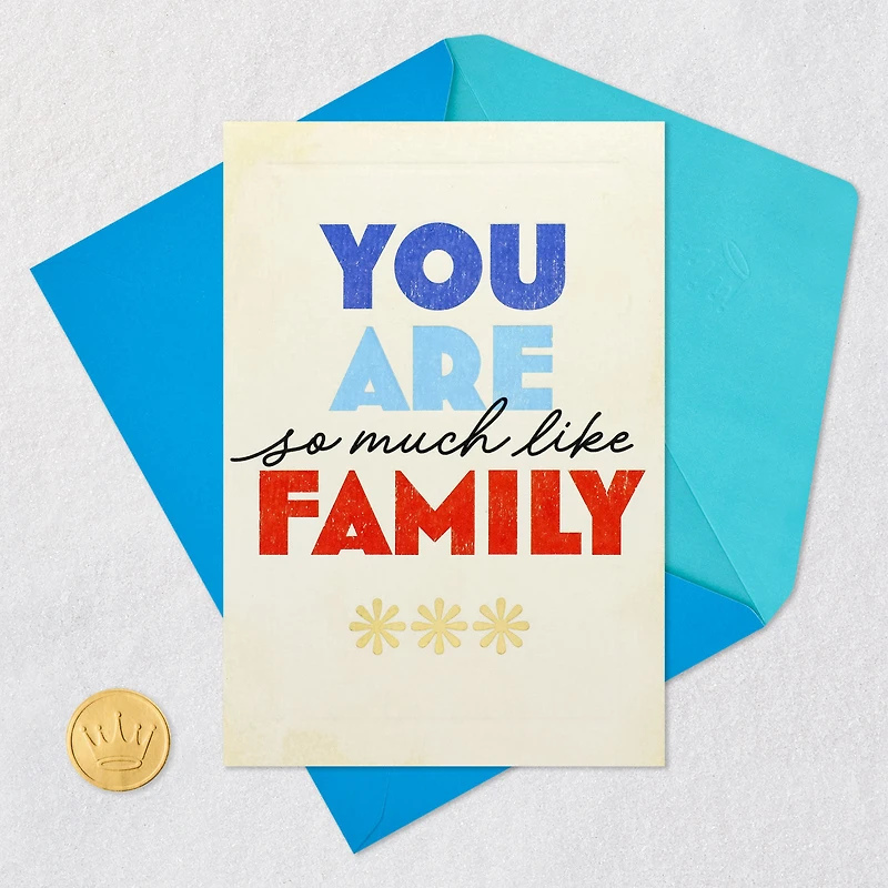 So Much Like Family Birthday Card for only USD 5.59 | Hallmark