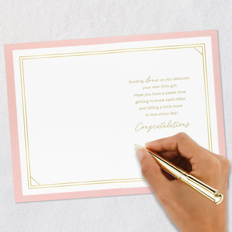 Sending Love as You Welcome Her New Baby Card for Girl for only USD 6.59 | Hallmark