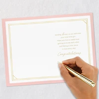 Sending Love as You Welcome Her New Baby Card for Girl for only USD 6.59 | Hallmark