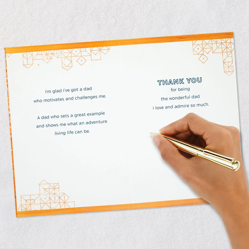 You Set a Great Example Father's Day Card for Dad From Son for only USD 6.99 | Hallmark