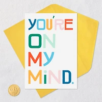You're On My Mind Funny Thinking of You Card for only USD 3.99 | Hallmark