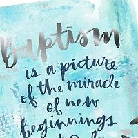 New Beginnings Religious Baptism Card for only USD 3.99 | Hallmark