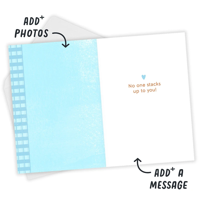 No One Stacks Up Custom Father's Day Card for only USD 4.99 | Hallmark