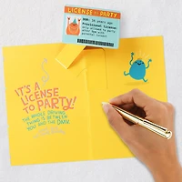 License to Party Funny Pop-Up 16th Birthday Card for only USD 4.99 | Hallmark