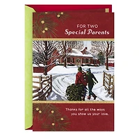 For Two Special Parents Christmas Card From All for only USD 5.59 | Hallmark