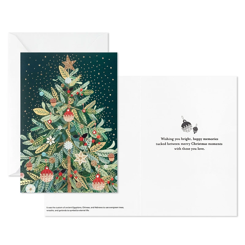 UNICEF Spruce Tree on Black Boxed Christmas Cards, Pack of 20 for only USD 20.50 | Hallmark