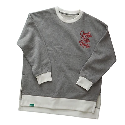 Hallmark Channel Comfy Cozy Merry Gray Sweatshirt for only USD 40.99-46.99 | Hallmark