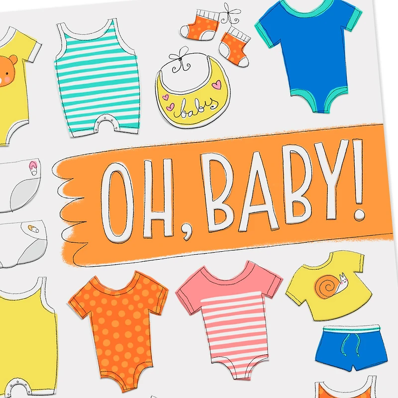 Big Congrats on Your New Little One New Baby Card for only USD 2.50 | Hallmark