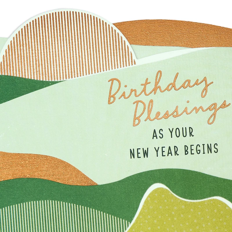Blessings As Your New Year Begins Religious Birthday Card for only USD 5.59 | Hallmark