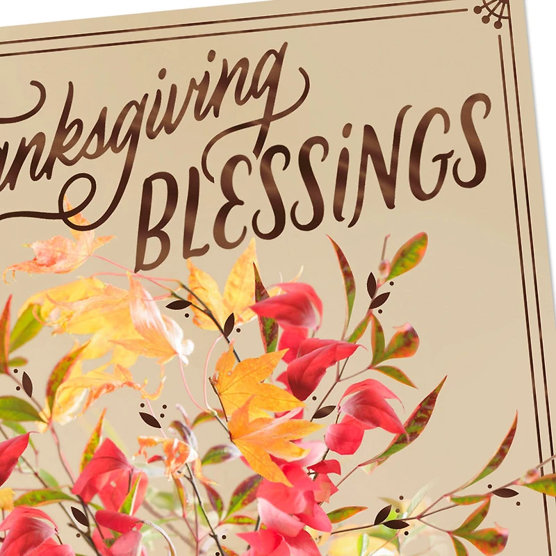 Fall Foliage Bouquet Religious Thanksgiving Cards, Pack of 6 for only USD 6.99 | Hallmark