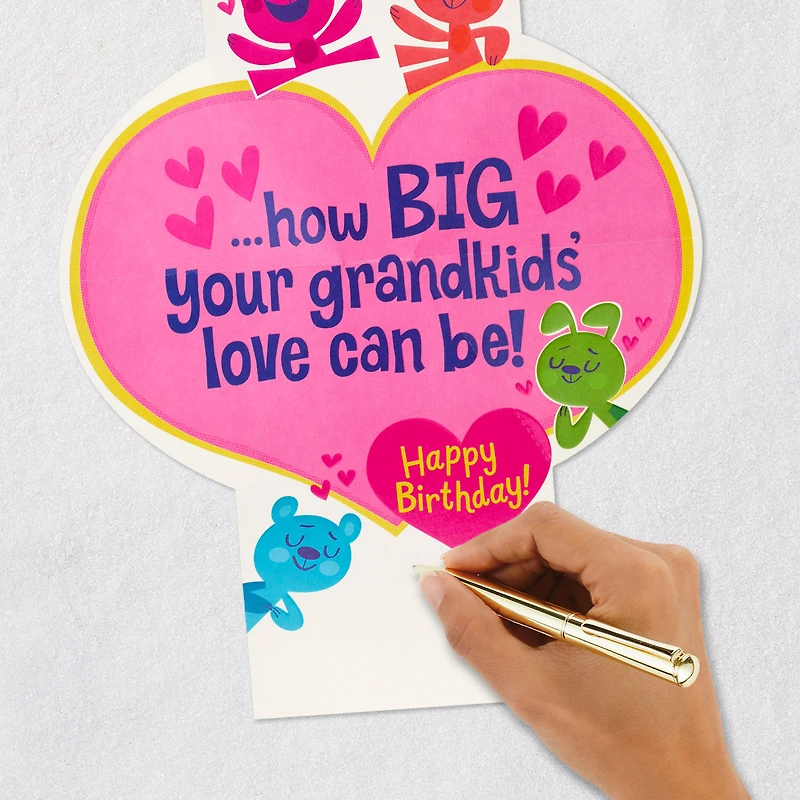 How Big Grandkids' Love Can Be Birthday Card for Grandma for only USD 4.99 | Hallmark