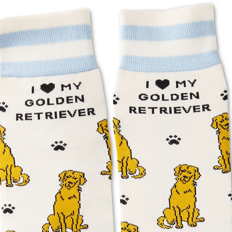 I Love My Golden Retriever Crew Socks for only USD 12.99 | Hallmark