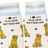 I Love My Golden Retriever Crew Socks for only USD 12.99 | Hallmark
