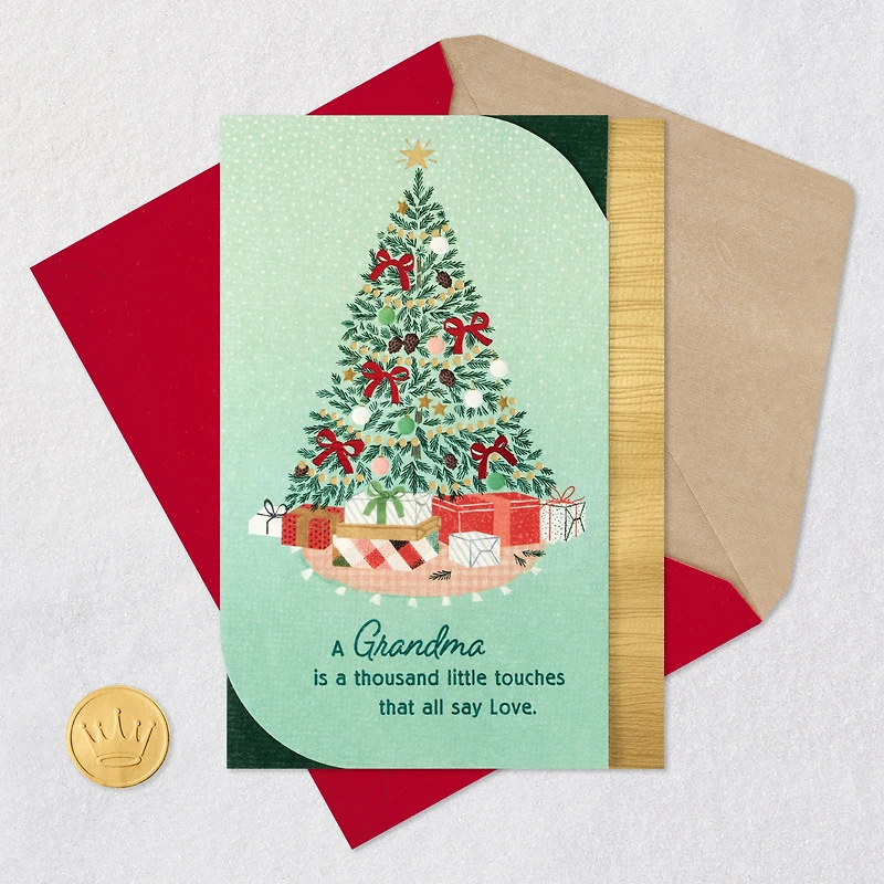 A Thousand Touches That Say Love Christmas Card for Grandma for only USD 5.99 | Hallmark