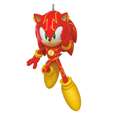 DC™ x Sonic the Hedgehog™ Sonic as The Flash™ Ornament for only USD 23.99 | Hallmark