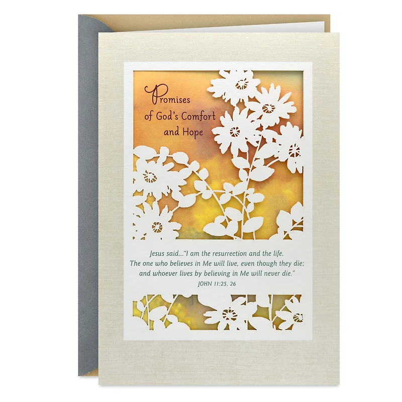 Promises of Comfort and Hope Religious Sympathy Card for only USD 6.99 | Hallmark