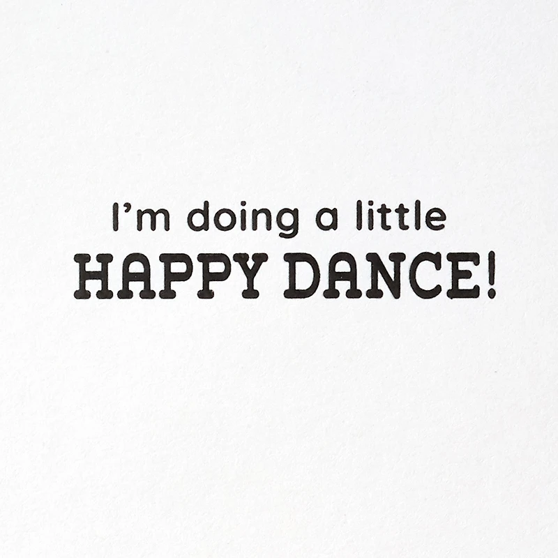 Peanuts® Charlie Brown and Snoopy Happy Dance Thank You Card for only USD 4.99 | Hallmark