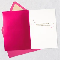 Pink and Gold Confetti Bat Mitzvah Card for only USD 8.59 | Hallmark
