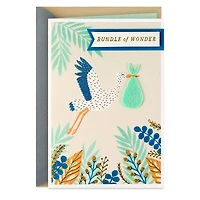 Bundle of Wonder New Baby Boy Card for only USD 6.99 | Hallmark