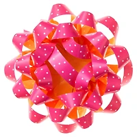 4.6" White Mini Dots on Pink Gift Bow for only USD 1.99 | Hallmark