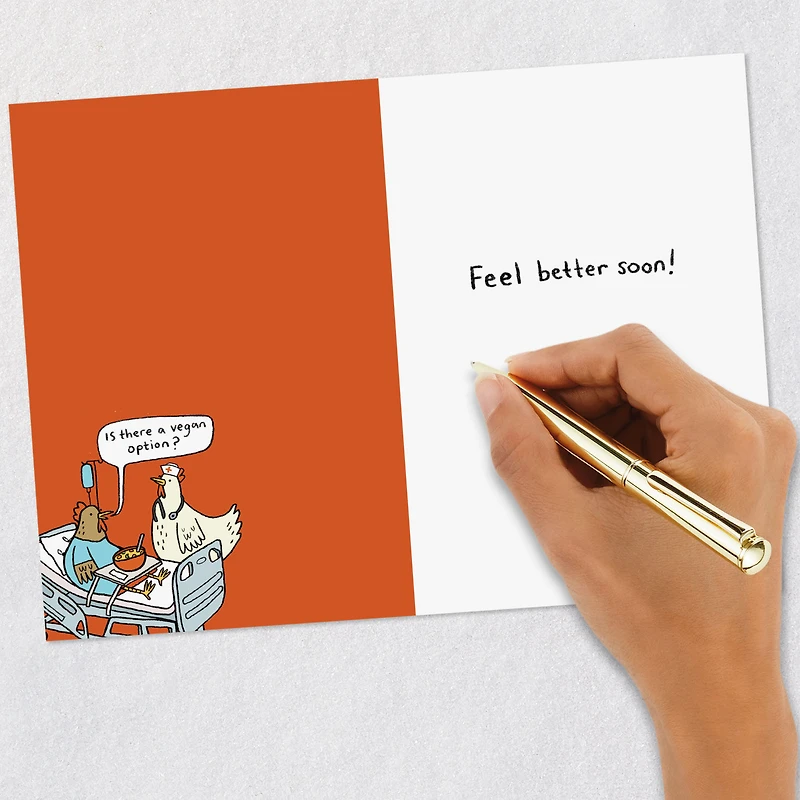 Just Eat It Funny Get Well Card for only USD 3.99 | Hallmark