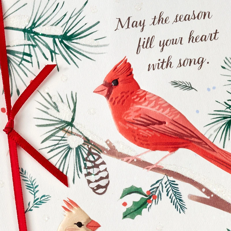 Cardinals on Pine Branches Boxed Christmas Cards, Pack of 12 for only USD 17.49 | Hallmark