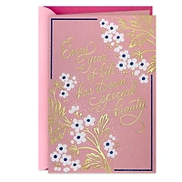 Special Beauty and Happiness Birthday Card for only USD 4.99 | Hallmark