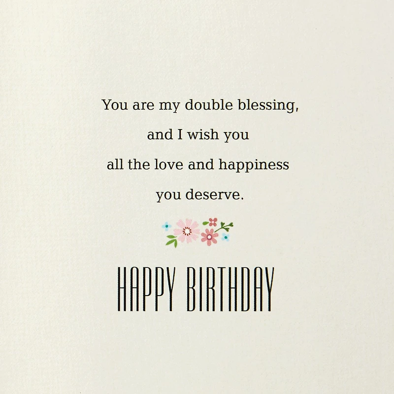 My Sister, My Friend, Twice Blessed Birthday Card for only USD 5.59 | Hallmark