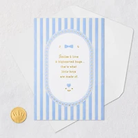 Smiles, Love and Big-Hearted Hugs New Baby Boy Card for only USD 4.99 | Hallmark