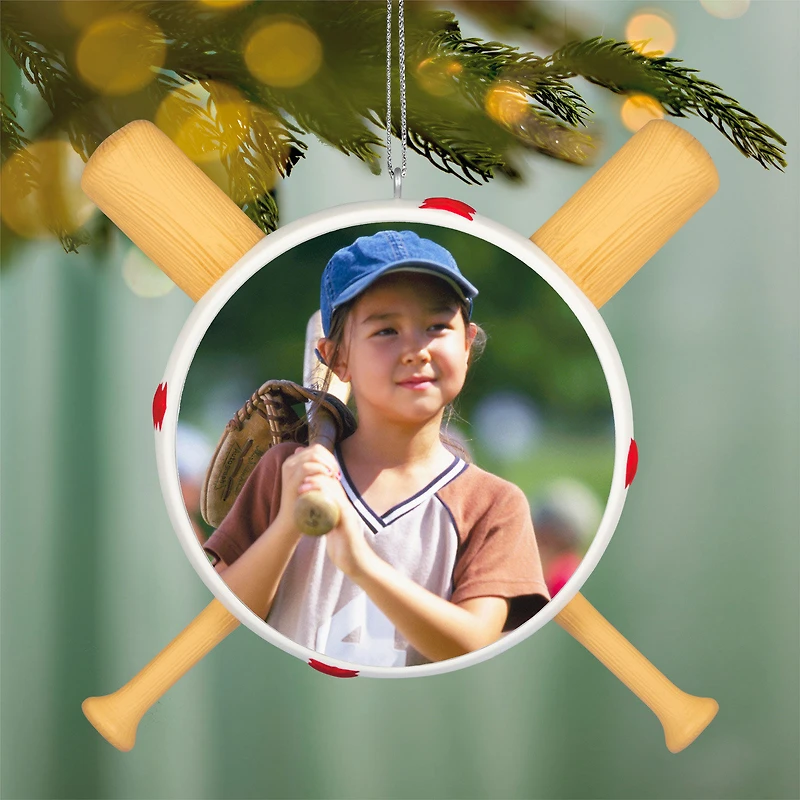 Baseball Personalized Ornament, Custom Photo for only USD 30.99 | Hallmark