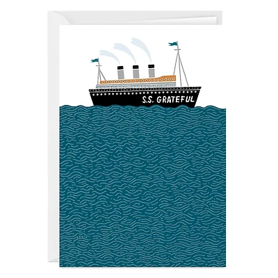 Ship S.S. Grateful Thank-You Photo Card for only USD 4.99 | Hallmark