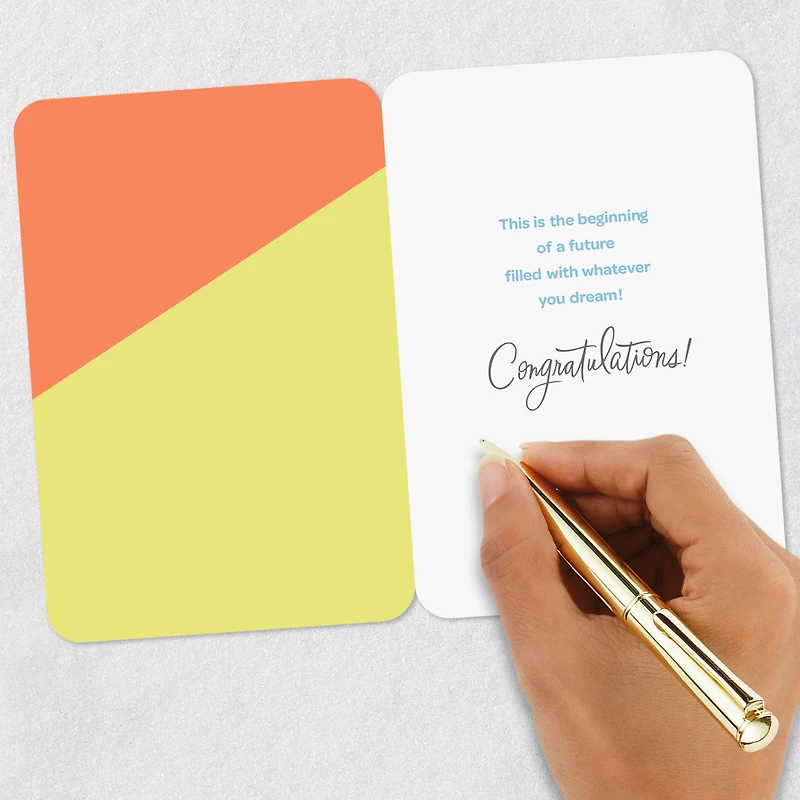 Let the Adventure Begin Congratulations Card for only USD 2.99 | Hallmark