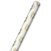 Gold Hearts on White Wrapping Paper, 15 sq. ft. for only USD 6.99 | Hallmark