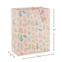 13" Woodland Flowers Large Gift Bag for only USD 4.99 | Hallmark